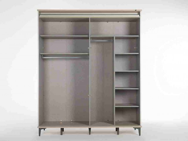 Leo Genç Sürgü Kapaklı Dolap Sürgülü Dolap