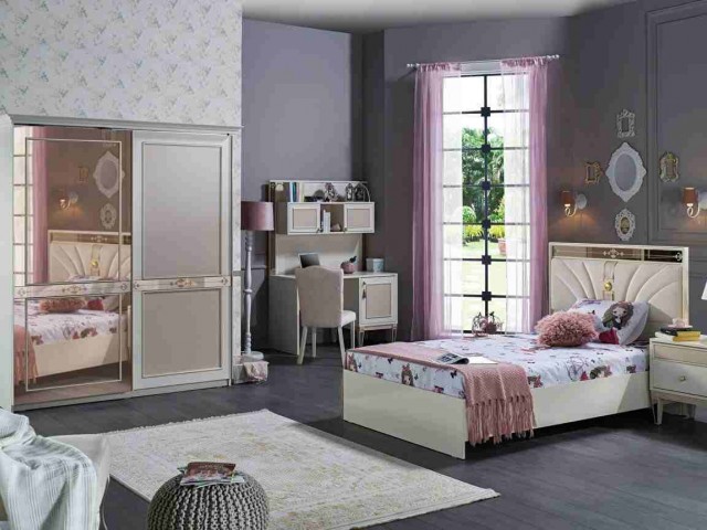 Rosalina Sürgü Kapaklı Dolap