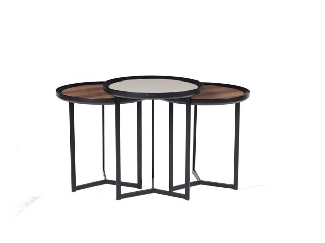 Talia Zigon Sehpa - Küçük Ceviz