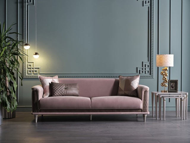 Luxe Koltuk Takımı Pudra
