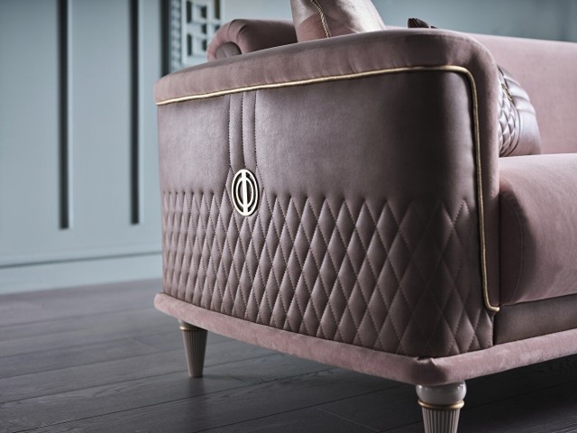 Luxe Koltuk Takımı Pudra