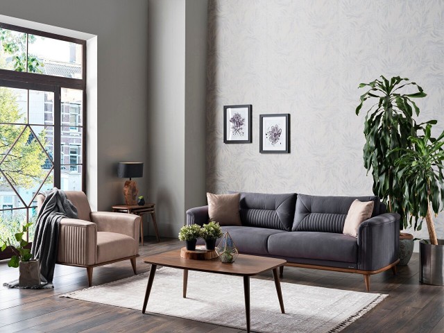 Oliver Koltuk Takımı Antrasit