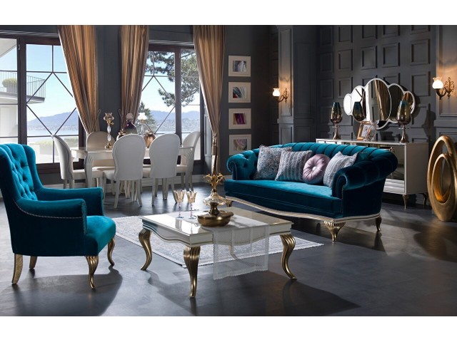 Elite Koltuk Takımı Mavi