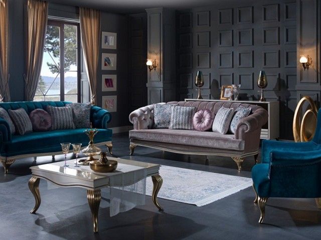 Elite Koltuk Takımı Mavi