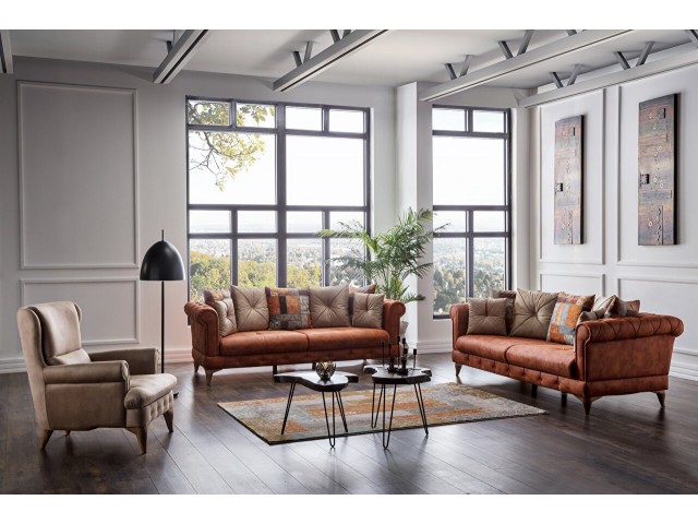 Vigo Koltuk Takımı Kiremit