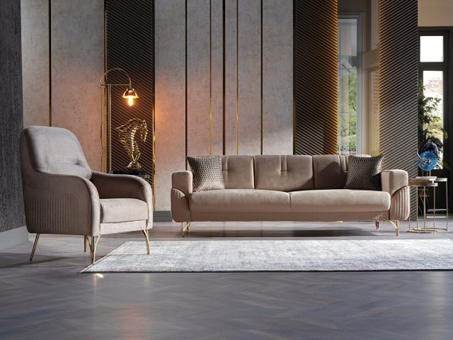 Serra Koltuk Takımı Bej