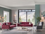 Vels Koltuk Takımı Bordo