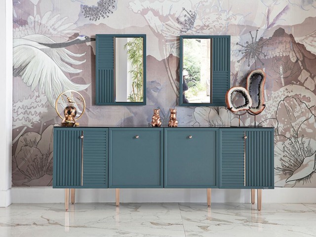 Aren Yemek Odası Takımı -Mavi