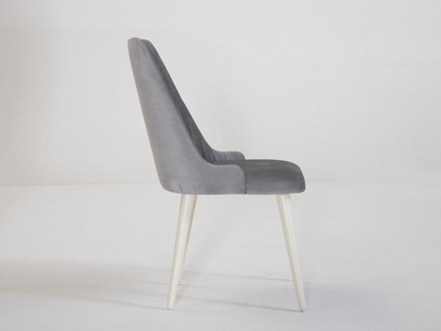 Vels 6235 2li Sandalye Gri