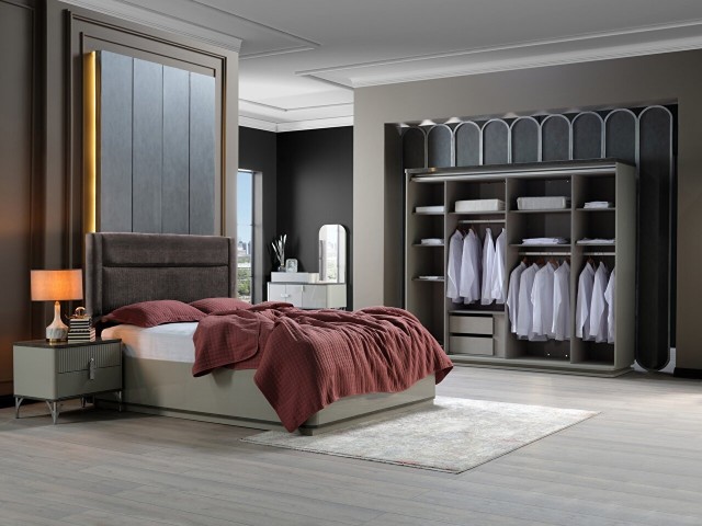 Serra Yatak Odası - Krom