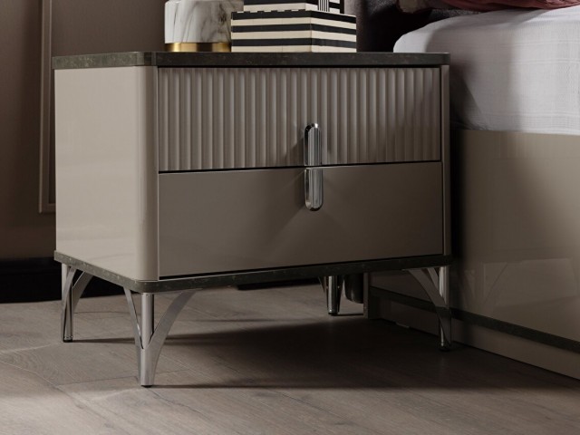 Serra Yatak Odası - Krom