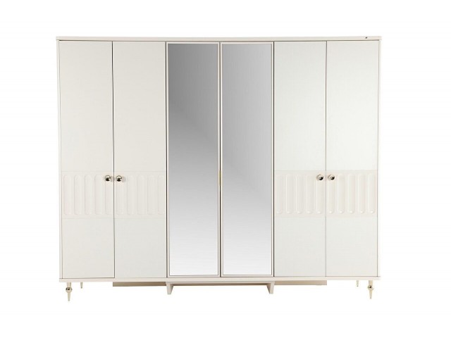Blanca 6 Kapaklı Aynalı Dolap 6 Kapaklı
