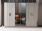 Serra 6 Kapaklı Dolap - Krom