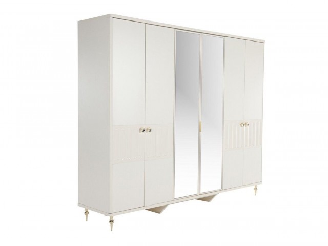 Blanca 6 Kapaklı Aynalı Dolap 6 Kapaklı